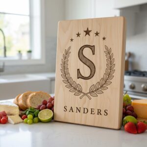 Personalized Monogram Bundle for Laser Engraving, Charcuterie Boards, Wedding Decor