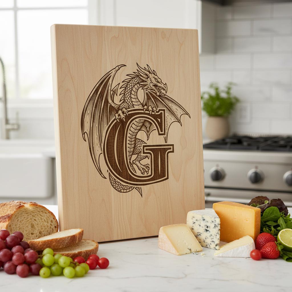 Monogramma Leone Regale Lettere Vintage per Incisione Laser Insegne con Nome Famiglia Regali - immagine 4