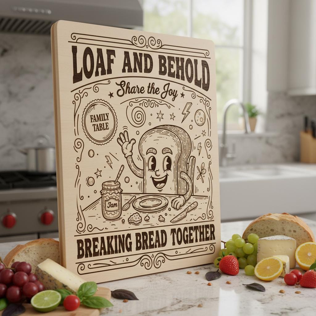 Whimsical Vegetable Designs Bundle, Charcuterie Board Laser Engraving Art Pack 20