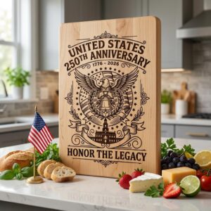 250th Anniversary Patriotic Engraving Designs, Americana, USA Board Laser File