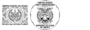 250th Anniversary Patriotic Laser Engraving Design, Historic Americana Board