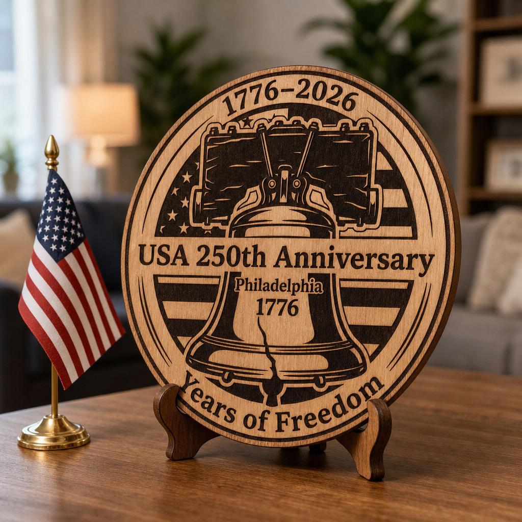 Motifs de gravure patrimoniaux américains pour le 250e anniversaire, CNC patriotique pour plaques – Image 4