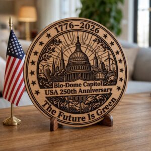 America 250 Anniversary Laser Engraving Bundle, Futuristic Wooden Sign Designs