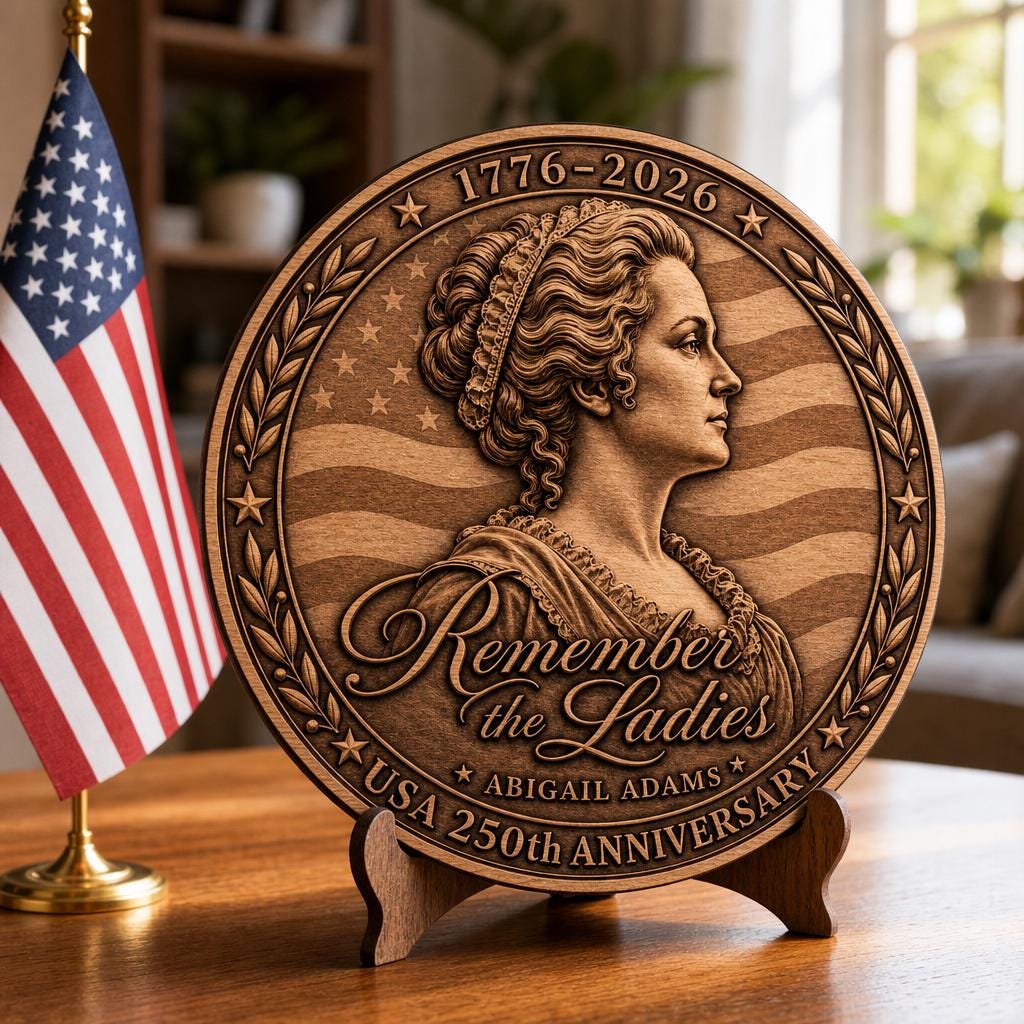 Laser Engraving File, 3D Illusion Founding Fathers, Patriotic Wood Plaque Bundle