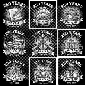 USA 250 Anniversary Coaster PNG, Patriotic Laser Engraving, 1776 2026 Gift
