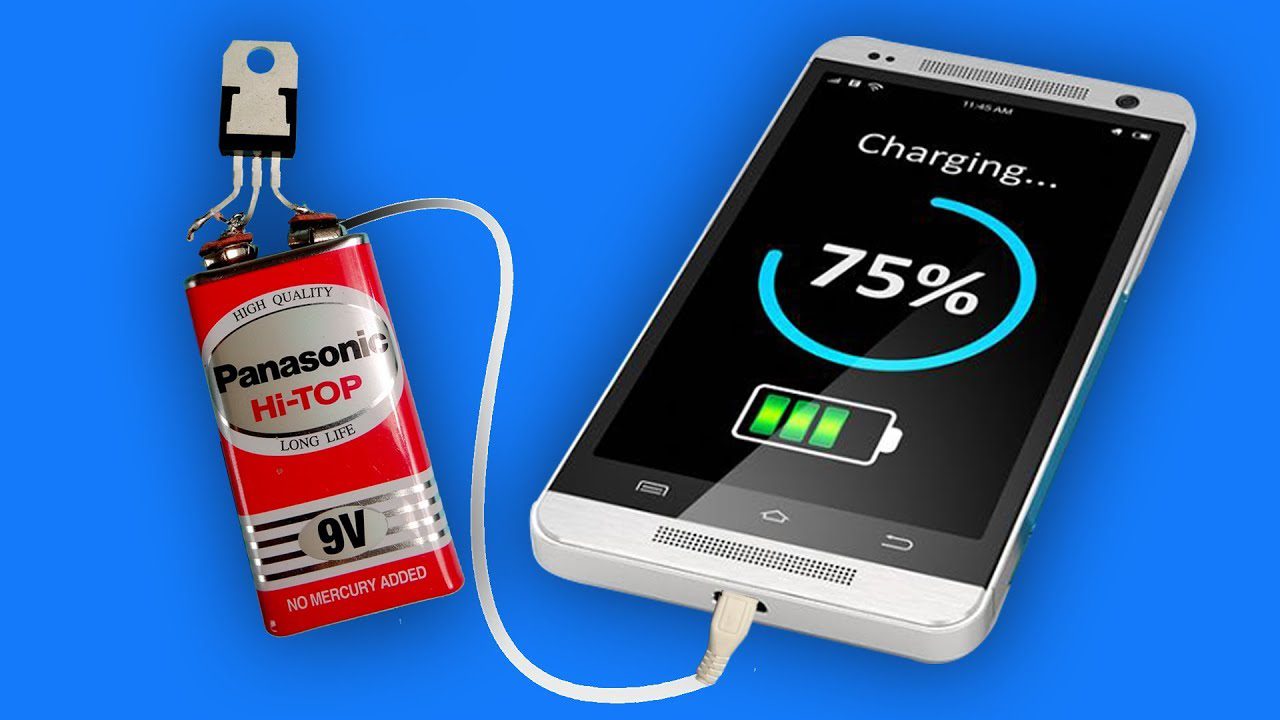 2 Simple Way to CHARGE your Mobile with 9v Battery XCreation Laser