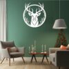 Christmas Wall Art Decor laser Cut File Reindeer