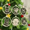 Adornos Navideños Perros – 6 Razas, SVG, DXF,