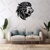 Lion Head Wall Art Laser Cut File wood