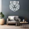 Tiger Head Wall Art Laser Cut File, Wall