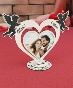 Cornice Foto San Valentino - Cuore Cupido -