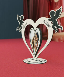 Cornice Foto San Valentino - Cuore Cupido -