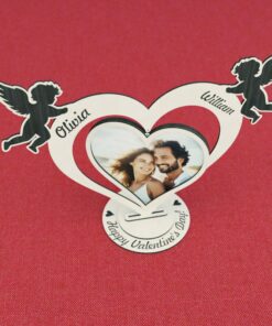 Cornice Foto San Valentino - Cuore Cupido -