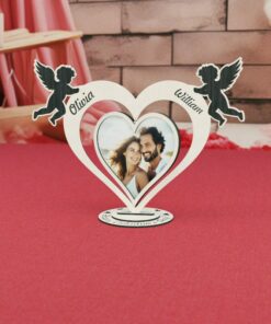 Cornice Foto San Valentino - Cuore Cupido -