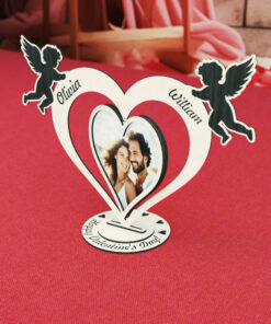 Cornice Foto San Valentino - Cuore Cupido -