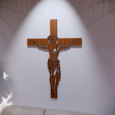 Jesus on the Cross Laser Cut File Christian