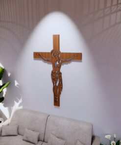 Jesus am Kreuz | Laser-Schnitt Datei | Christliche