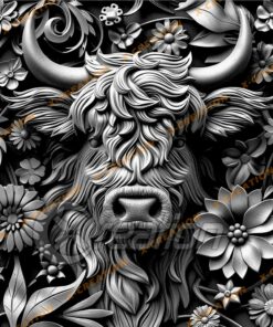 3D illusion Laser Engraving File | HQ PNG