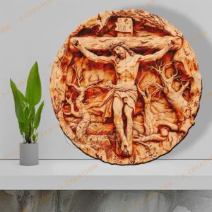 3D Jesus am Kreuz – hochwertiges PNG für