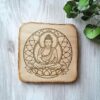 Buddha Meditation and Lotus SVG, for laser engraving,