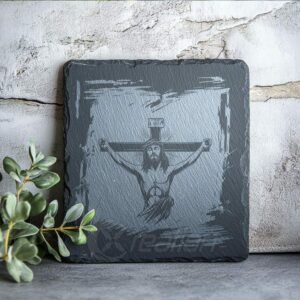 Jesus on the Cross SVG, for laser engraving,