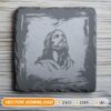 Jesus SVG file for Laser Engraving on Slate,