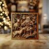 3D Laser Engraving: Santa & Reindeer | PNG