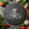 Tabla de queso Dog Chef Slate | Grabado