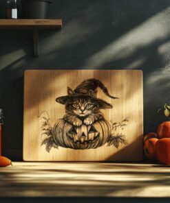 File di charcuterie di Halloween | Decorazione Gatto