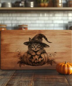 File di charcuterie di Halloween | Decorazione Gatto