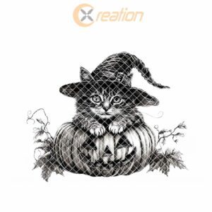 File di charcuterie di Halloween | Decorazione Gatto