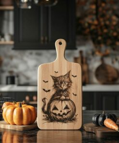 Halloween Charcuterie Board File | Scary Cat &