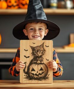 Halloween Charcuterie Board File | Scary Cat &