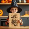 Halloween Charcuterie Board Laser File | Ghost &