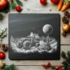 Santa su Monster Truck Slate Cheese Board |