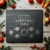 Christmas Cheese Board Engraving, Family Quote | Kitchen