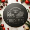 Christmas Cheese Board Engraving, Family Quote | Kitchen