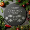 Christmas Cheese Board Engraving, Family Quote | Kitchen