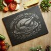 Christmas Cheese Board Engraving, Family Quote | Kitchen