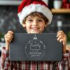 Christmas Cheese Board Engraving, Family Quote | Kitchen