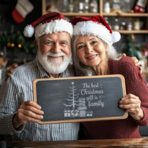 Christmas Cheese Board Engraving, Family Quote | Kitchen