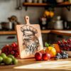 Eagle Chef Charcuterie Board Engraving File | PNG