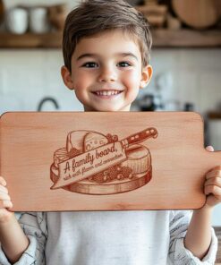 Gravure de planche de charcuterie pour les repas