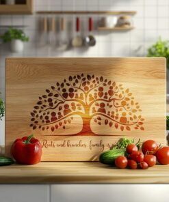 Family Quote Charcuterie Board Engraving File | PNG