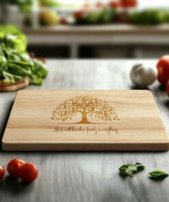 Family Quote Charcuterie Board Engraving File | PNG