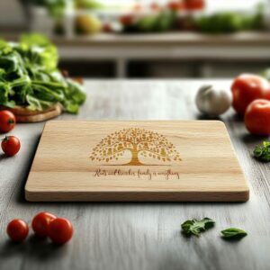 Family Quote Charcuterie Board Engraving File | PNG