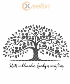 Family Quote Charcuterie Board Engraving File | PNG