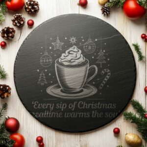 Christmas Cheese Board File | Engraving Family Quote