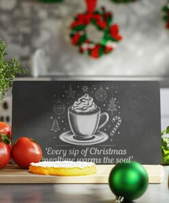 Christmas Cheese Board File | Engraving Family Quote