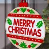 Christmas Door Hanger File | Merry Christmas Multilayer